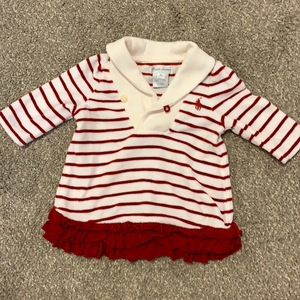 Ralph Lauren infant girls top/dress